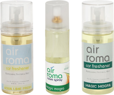 

Airroma Aqua Lime Fresh, Magic Mogra Spray(320 ml)