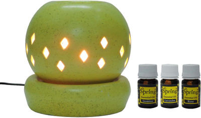 

SPRING Jasmine, Lavender, Rose Aroma Oil, Diffuser Set(30 ml)