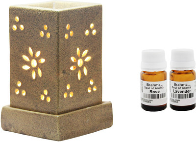 

Brahmz Rose / Lavender Aroma Oil, Diffuser Set(20 g)