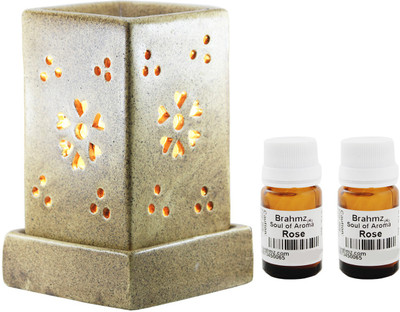 

Brahmz Rose / Rose Aroma Oil, Diffuser Set(20 g)