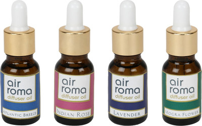 

Airroma Atlantic Breeze, Indian Rose, Lavender, Mogra Flower Car Freshener(90 ml)
