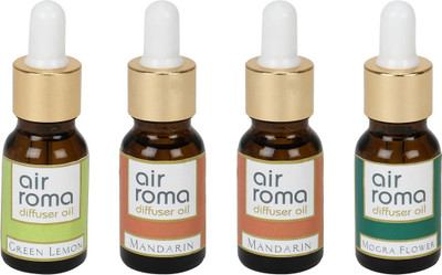 

Airroma Green Lemon, Mandarin, Mogra Flower Car Freshener(90 ml)