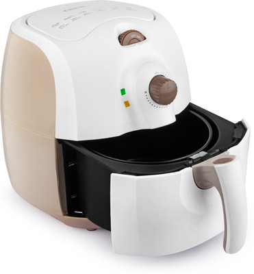

RNG EKO GREEN RNG5010-Brown Air Fryer(2.4 L), Brown and white