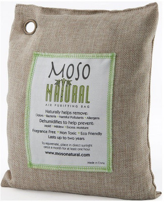 

Moso Natural Moso Natural Air Purifying Bag 500g Portable Room Air Purifier(Beige)
