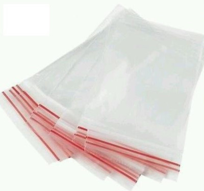 

Webshoppers Resealable Plastic Air Tight Pouch(Clear Pack of 100)