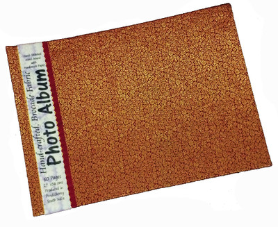 

Creates & Designs Handcrafted Brocade Fabric Photo Large Album(Photo Size Supported: 4 x 6 inches)