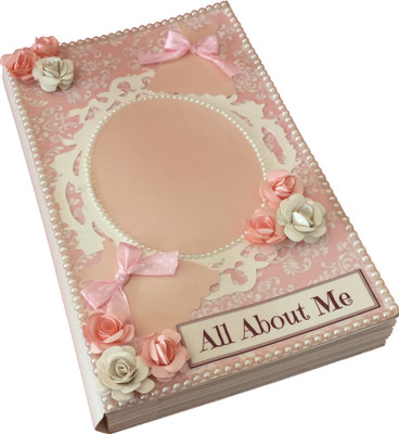 

Crack of Dawn Crafts B5 Journal(Handmade, Pink)