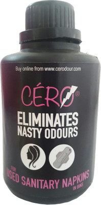 CERO A Unique Powder that Eliminates Stink from Used Ladies Sanitary Napkins in Bins(100 g)