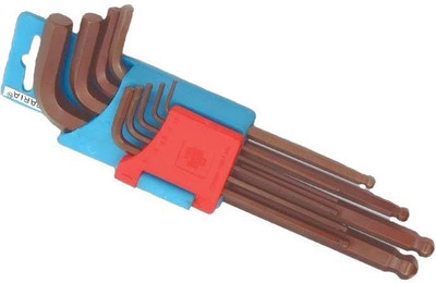 

Taparia KBHM9L Allen Key Set(Pack of 9)