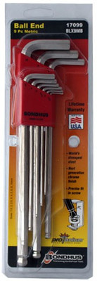 BONDHUS BLX9MB Allen Key Set(Pack of 9)