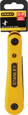 

Stanley 69-262-22 Folding Allen Key Set(Pack of 7)