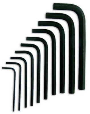 

Rudham 10 Pieces Hexagon Allen Key Set(Pack of 10)