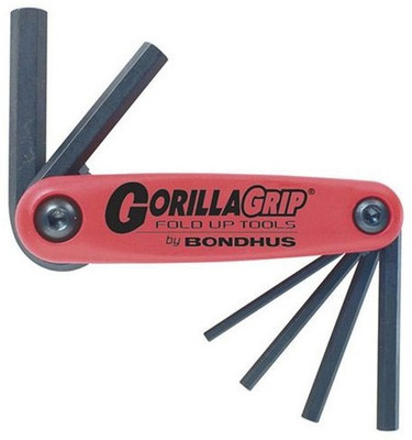 BONDHUS HF7MS/12592 Folding Allen Key Set