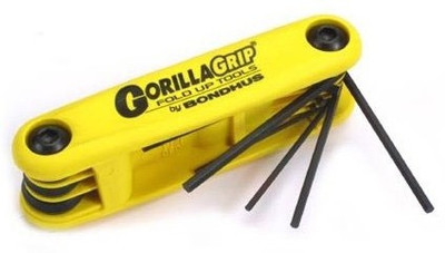 BONDHUS 12591 Folding Allen Key Set