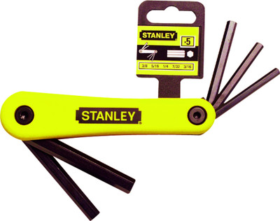 

Stanley 69-260-22 Folding Allen Key Set(Pack of 5)