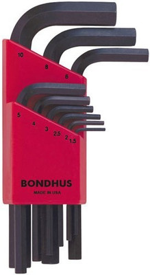 BONDHUS 12299 Allen Key Set