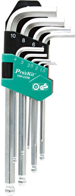 Proskit HW-229B Allen Key Set