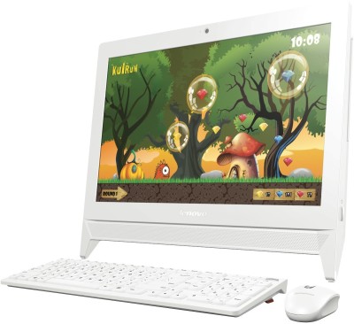 

Lenovo - (Celeron Dual Core/2 GB DDR3/500 GB/Windows 10 Home/512 MB)(White, 34.2 cm x 48.6 cm x 4.8 cm, 3.5 kg, 19.5 Inch Screen)