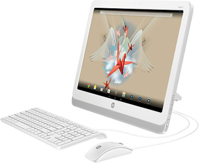 

HP Slate 21-K100 All-in-One (NVIDIA Tegra Quad Core/ 1GB/ Android 4.2/ Touch)(353.8 mm x 530.9 mm x 67 mm, 4.85 kg, 54.61 Inch Screen)