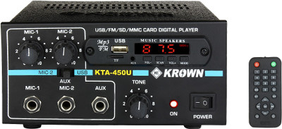 

Krown KTA-450USB 45 Watts 25 W AV Power Amplifier(Black)