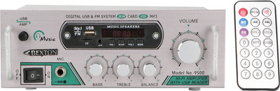

Bexton Multimedia BX9500 200 W AV Power Amplifier(Silver)