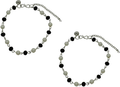 

High Trendz Vivacious Collection Alloy Anklet(Pack of 2)