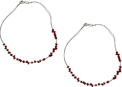 

High Trendz Charms Collection Plastic Anklet(Pack of 2)