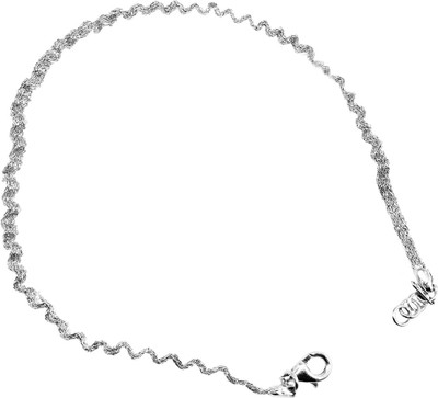 

Elotic Silver Anklet