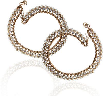 Dancing Girl Alloy Anklet(Pack of 2)