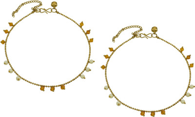 

High Trendz Funky Diva Alloy Anklet(Pack of 2)