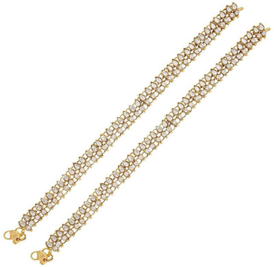 63% OFF on the jewelbox Brass Anklet(Pack of 2) 63% OFF on the jewelbox Brass Anklet(Pack of 2)