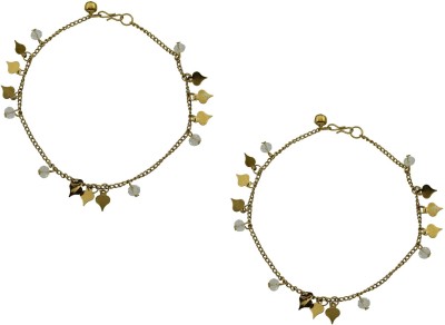 HIGH TRENDZ Vivacious Collection Alloy Anklet(Pack of 2)