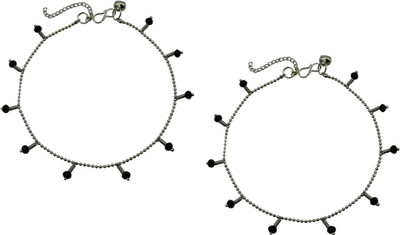 HIGH TRENDZ Dazzle Collection Alloy Anklet(Pack of 2)