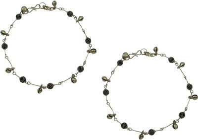 

High Trendz Vivacious Collection Alloy Anklet(Pack of 2)
