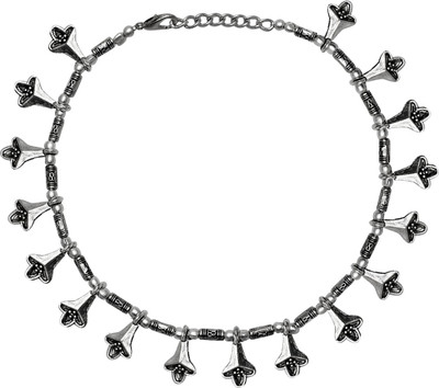 

Abhooshan Silver, Alloy Anklet