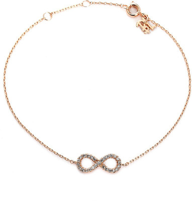 42% OFF on Blinglane Infinity Gold Plated Copper Anklet