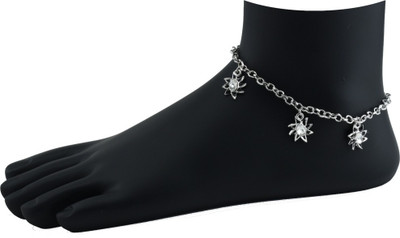 

High Trendz Silver sun Alloy Anklet