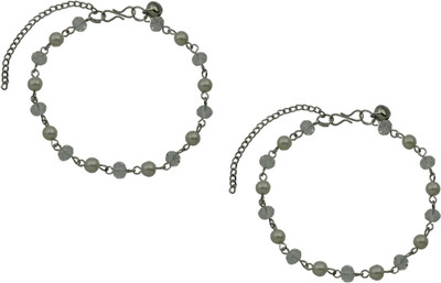 HIGH TRENDZ Vivacious Collection Alloy Anklet(Pack of 2)