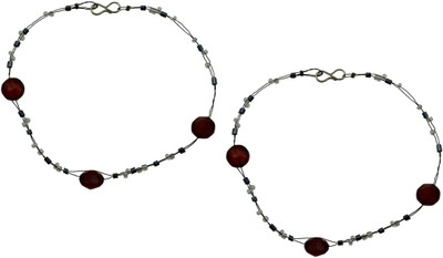 

High Trendz Charms Collection Plastic Anklet(Pack of 2)