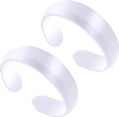 

Elotic Silver Toe Anklet(Pack of 2)