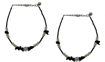 

High Trendz Dazzle Collection Alloy Anklet(Pack of 2)