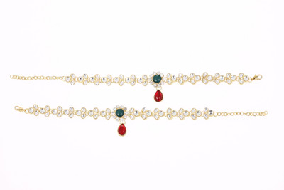 78% OFF on The Pari Alloy Anklet(Pack of 2)