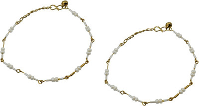 

High Trendz Dazzle Collection Alloy Anklet(Pack of 2)