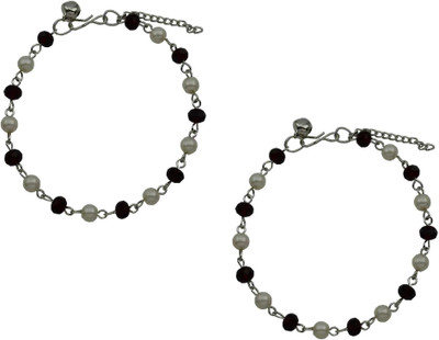 

High Trendz Vivacious Collection Alloy Anklet(Pack of 2)