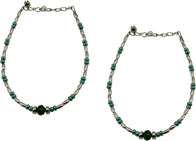 

High Trendz Dazzle Collection Alloy Anklet(Pack of 2)
