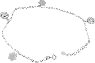 

Elotic Silver Anklet