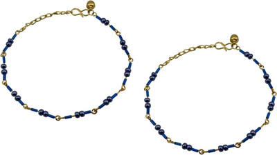 

High Trendz Dazzle Collection Alloy Anklet(Pack of 2)