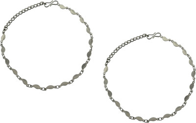 

High Trendz Dazzle Collection Alloy Anklet(Pack of 2)
