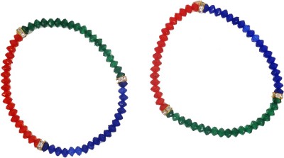 Charms Funky Acrylic Anklet(Pack of 2)