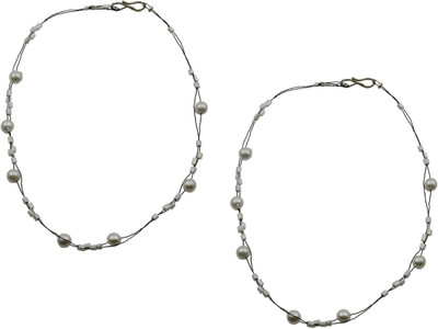 

High Trendz Charms Collection Plastic Anklet(Pack of 2)